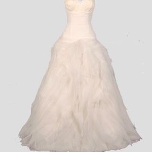 Pronovias Designer  Leina Wedding Dress and Veil